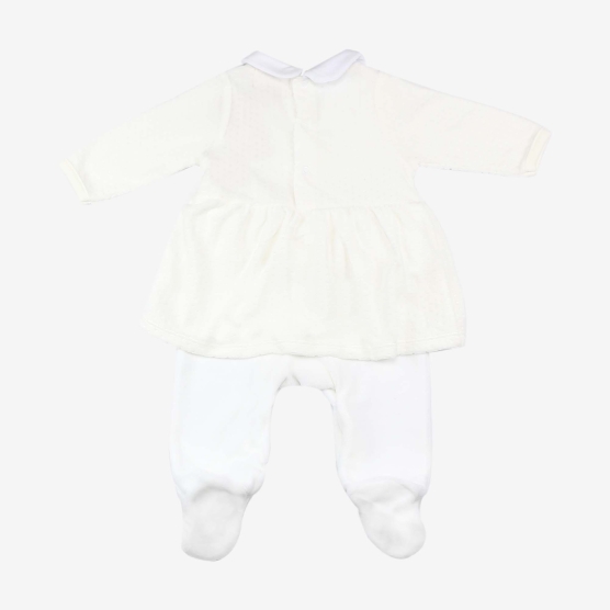 Pyjamas dress - White - ©Sophie la girafe Trois Kilos Sept - 1