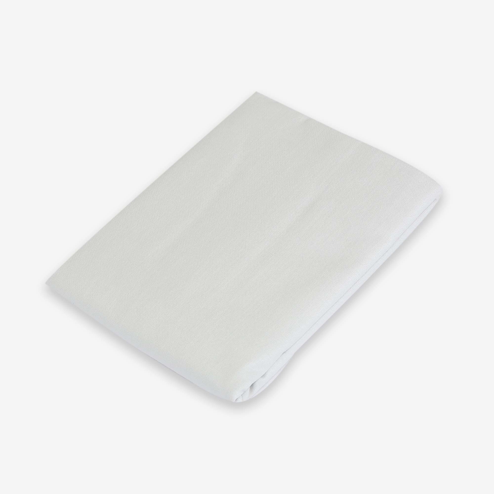 Plat laken grijs - 120x180cm