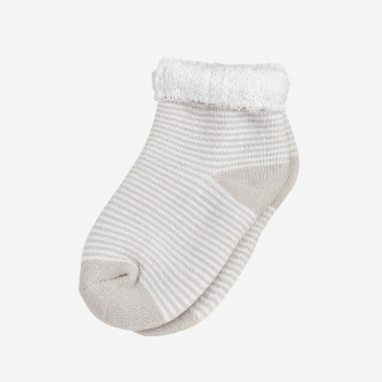 Set of 3 pairs of beige socks Trois Kilos Sept - 3