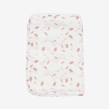 Health record cover with flower pattern Health record cover with flower pattern