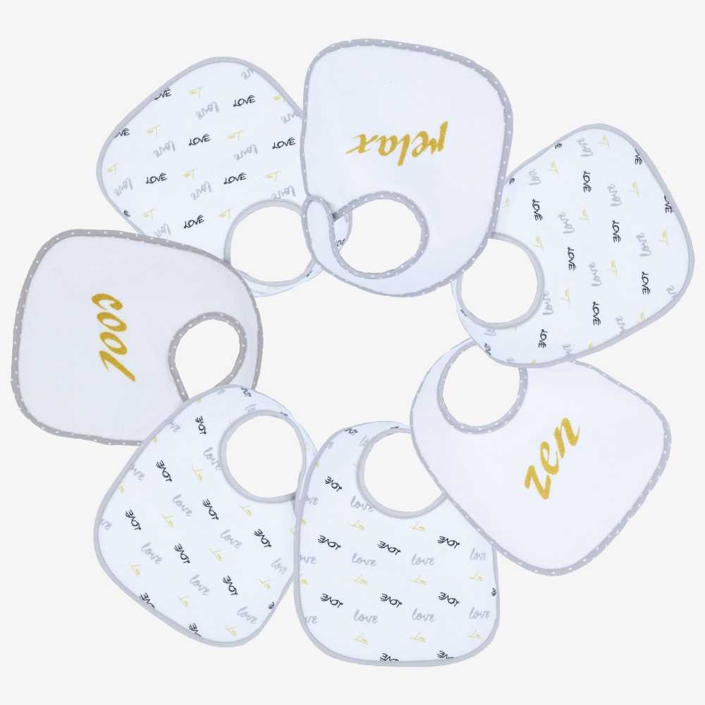 Lote de 7 baberos - Bebé cool