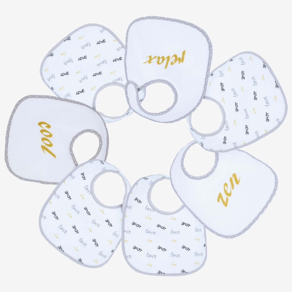Set of 7 bibs - Cool Baby Set of 7 bibs - Cool Baby