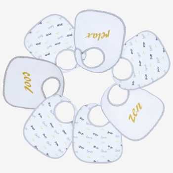 Lote de 7 baberos - Bebé cool