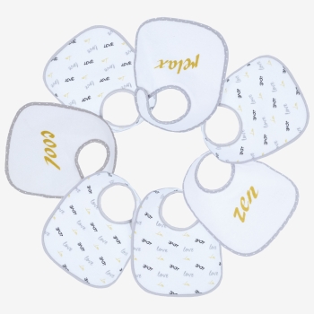 Set of 7 bibs - Cool Baby Set of 7 bibs - Cool Baby