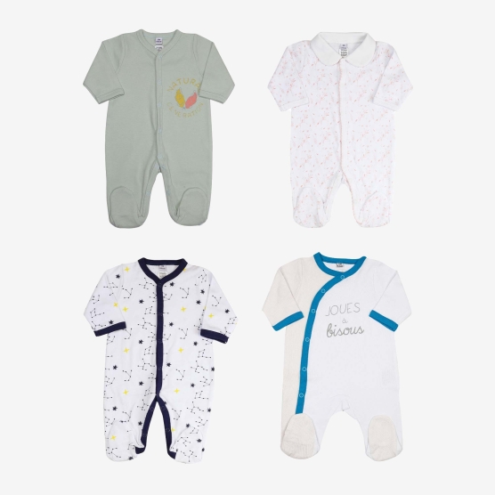 Well-matched cotton sleepwear - Sweet kisses