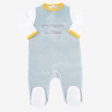 Blauwe babypyjama Blauwe babypyjama