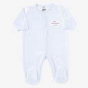 Pijama "Só a Mamã, o Papá e Eu" azul