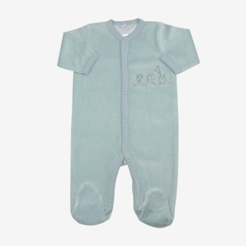 Pigiama neonato verde acqua Pigiama neonato verde acqua