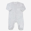 Babygrow cinzento mesclado Babygrow cinzento mesclado