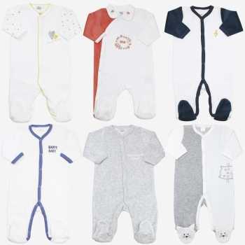 Conjunto de pijamas de veludo para bebé Conjunto de pijamas de veludo para bebé
