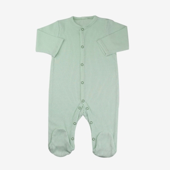 Ribbed mint green sleeper