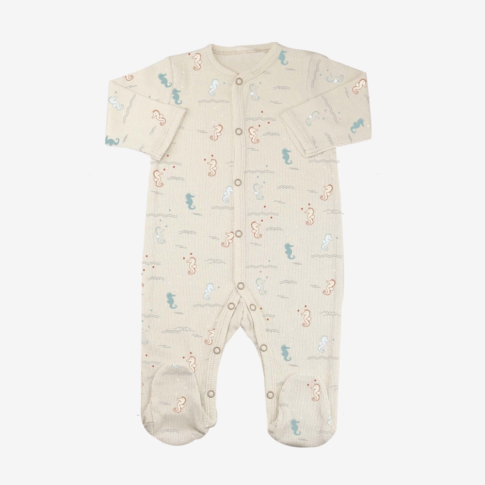 Baby seahorse pajamas