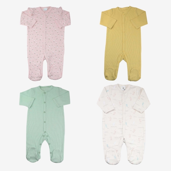 Matching cotton fitted sheets - Ribbed