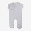 Pigiama neonato grigio melange