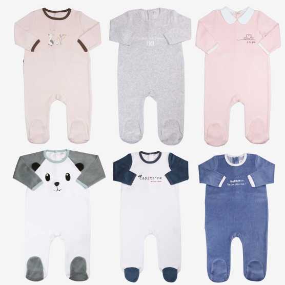 Pijamas de bebé a condizer - Era uma vez