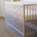 Mosquiteiro para cama de bebé de 60 × 120 cm