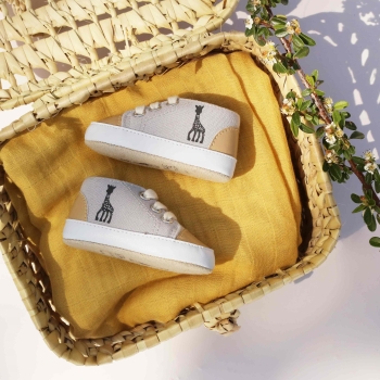 Soft baby shoes - Sophie la girafe© Trois Kilos Sept - 4 Soft baby shoes - Sophie la girafe© Trois Kilos Sept - 4