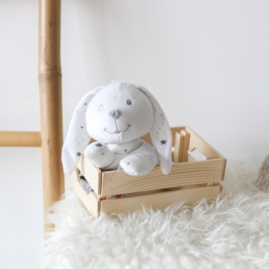 Trois Kilos Sept Beaded Rabbit Plush - 1