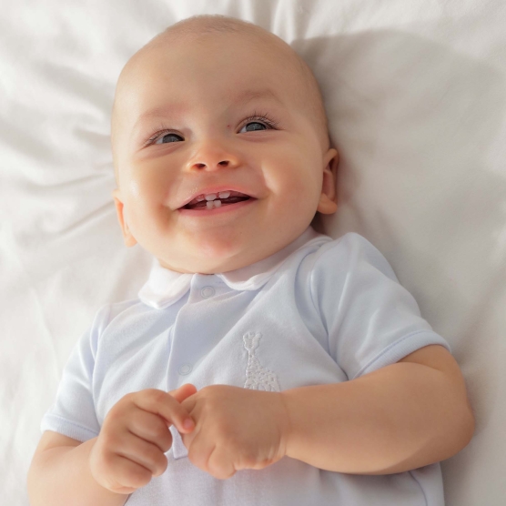 baby in a romper