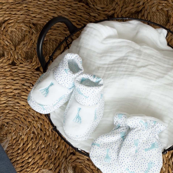 Trois Kilos Sept Baby Slippers - 1