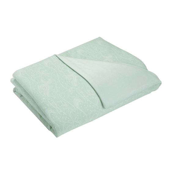 coperta bebè milky green 100x140 cm