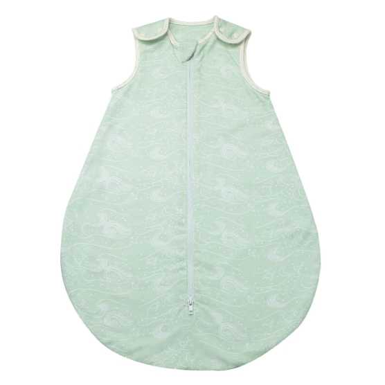Saco-cama de verão «Ao largo de Nova» em verde-água.