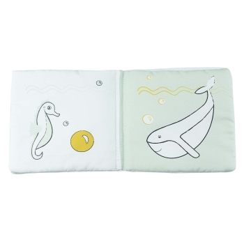 livre éveil bébé baleine