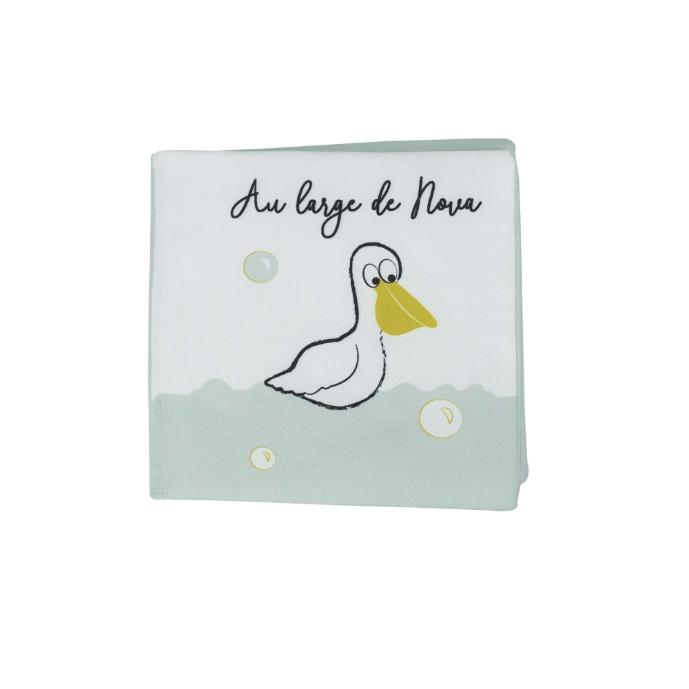 Libro de tela bebé tema Océano Libro de tela bebé tema Océano