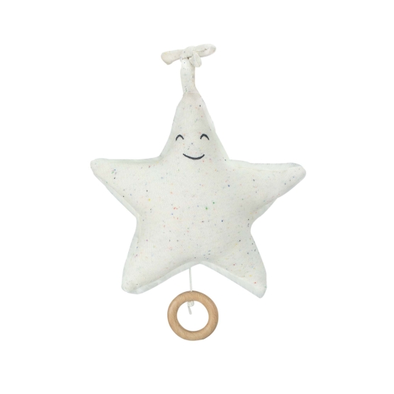 speckled beige musical starfish