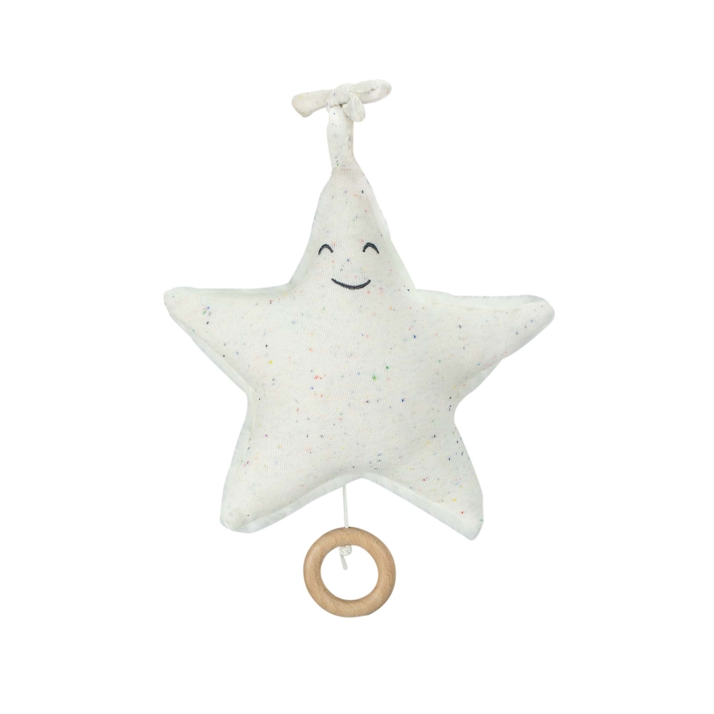 speckled beige musical starfish