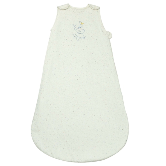 sacco nanna oversize beige chiné ricamato nova
