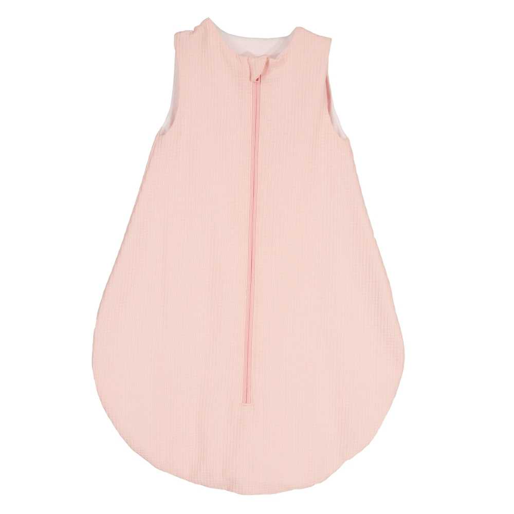 saco de dormir de verão para bebé, rosa, em tecido favos de mel, TOG 0,5 saco de dormir de verão para bebé, rosa, em tecido favos de mel, TOG 0,5