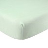 fitted sheet nova ocean green with ocean pattern product photo