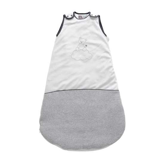 Saco-cama para bebé de 90 cm, 6–18 meses, N'ours sobre fundo branco