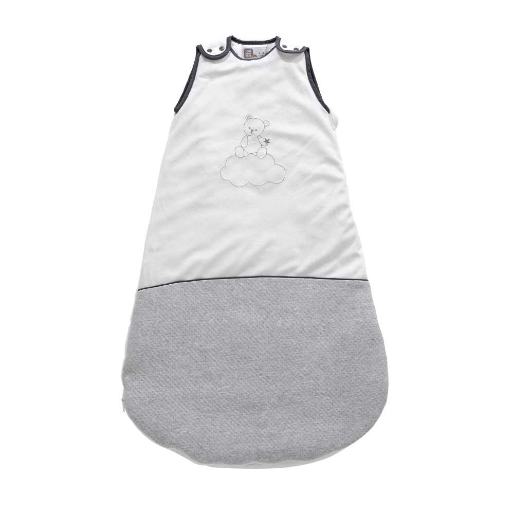 Saco-cama para bebé de 90 cm, 6–18 meses, N'ours sobre fundo branco Saco-cama para bebé de 90 cm, 6–18 meses, N'ours sobre fundo branco