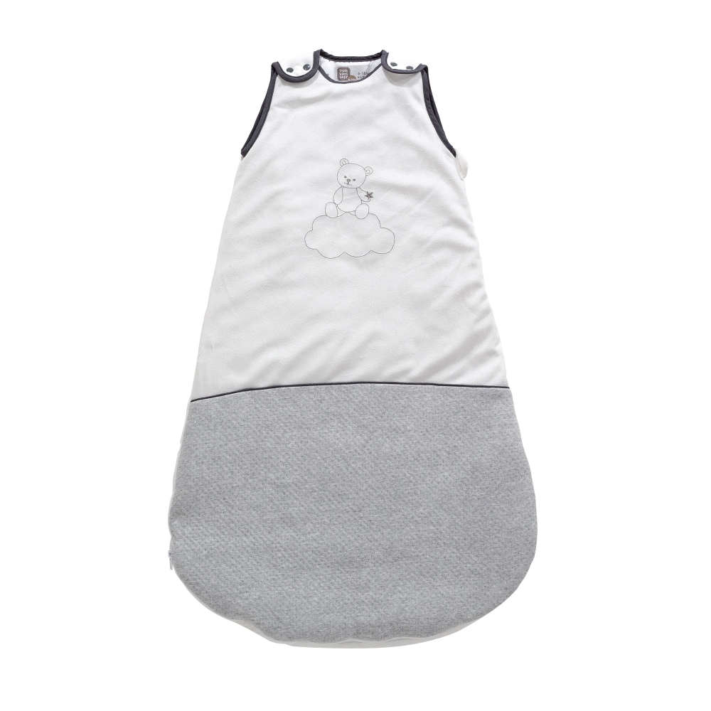 Baby sleeping bag 90 cm 6-18 months Bears on white background