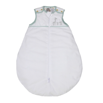 Baby sleeping bag 65 cm Kolala and his tribe tog 2 white and sage green Baby sleeping bag 65 cm Kolala and his tribe tog 2 white and sage green