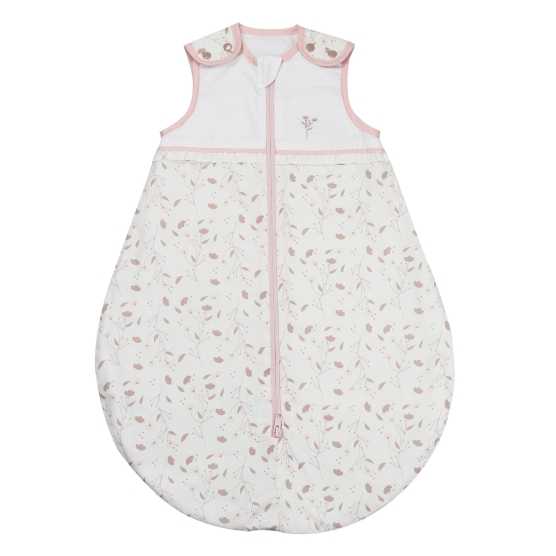 Saco de dormir para recém-nascido em algodão biológico Rosa e Lili