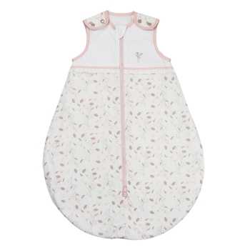 Saco de dormir para recém-nascido em algodão biológico Rosa e Lili Saco de dormir para recém-nascido em algodão biológico Rosa e Lili