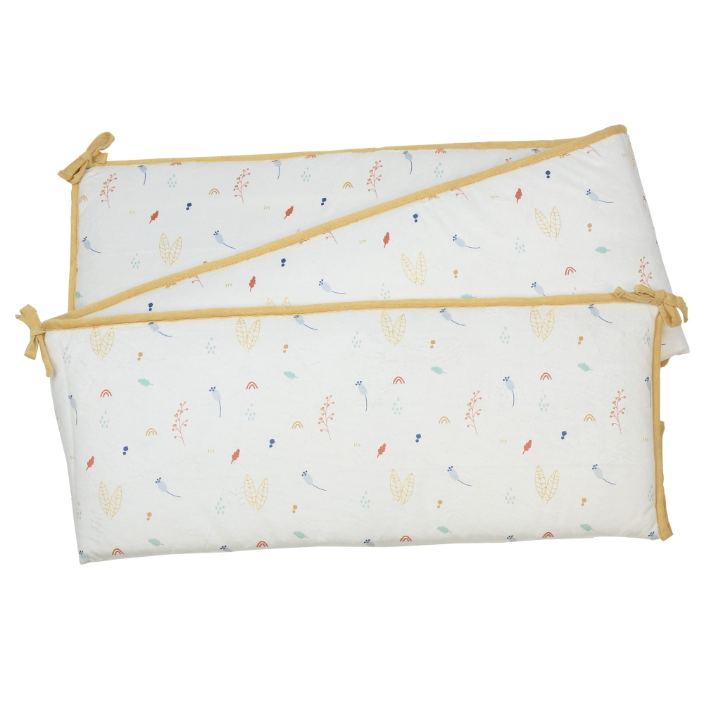 Pequeño protector de cuna posición alta de la colección Escondite en el bosque Pequeño protector de cuna posición alta de la colección Escondite en el bosque