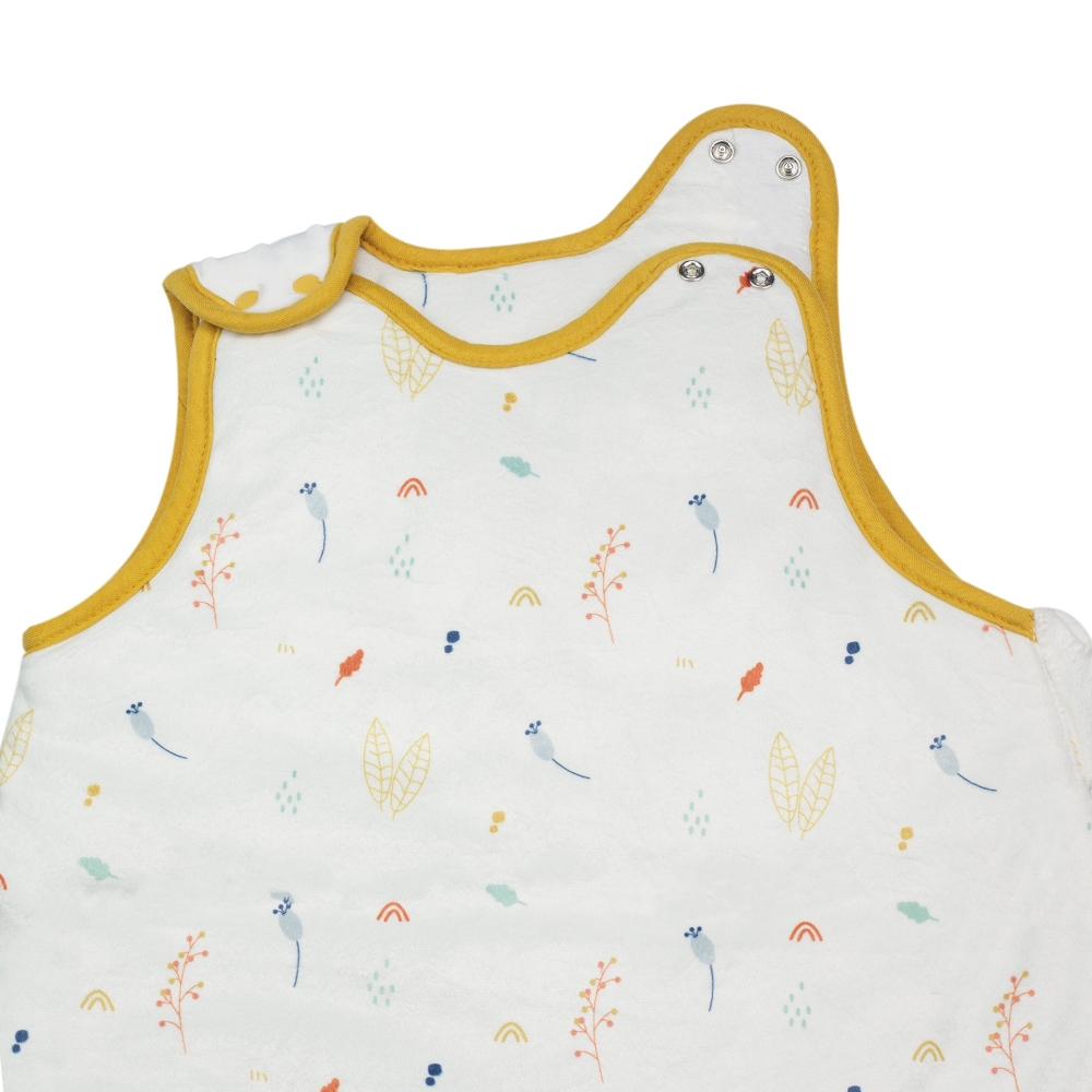 Zoom sulle pressioni nella parte superiore del sacco nanna tog 2