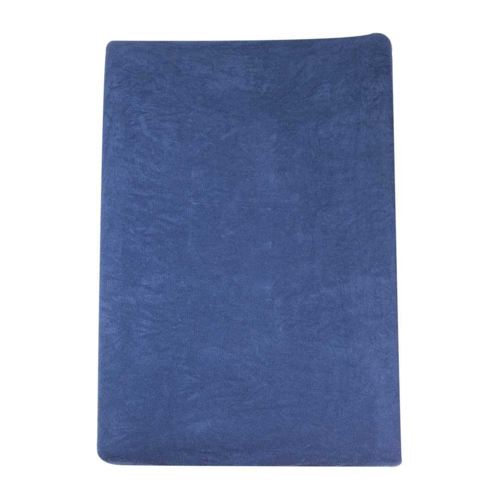 navy blue terry changing mat cover