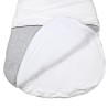 Pormenor do fecho de correr do saco de dormir para bebé Martin e os seus amigos, dos 6 aos 18 meses Pormenor do fecho de correr do saco de dormir para bebé Martin e os seus amigos, dos 6 aos 18 meses