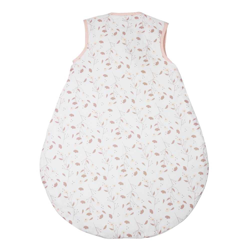 Parte de trás do saco-cama floral Rosa e Lili para bebés dos 0 aos 6 meses, com TOG 3 Parte de trás do saco-cama floral Rosa e Lili para bebés dos 0 aos 6 meses, com TOG 3