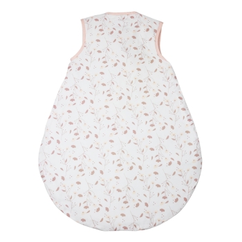back of the floral Rose and Lili sleeping bag for baby from 0 to 6 months in tog 3 back of the floral Rose and Lili sleeping bag for baby from 0 to 6 months in tog 3