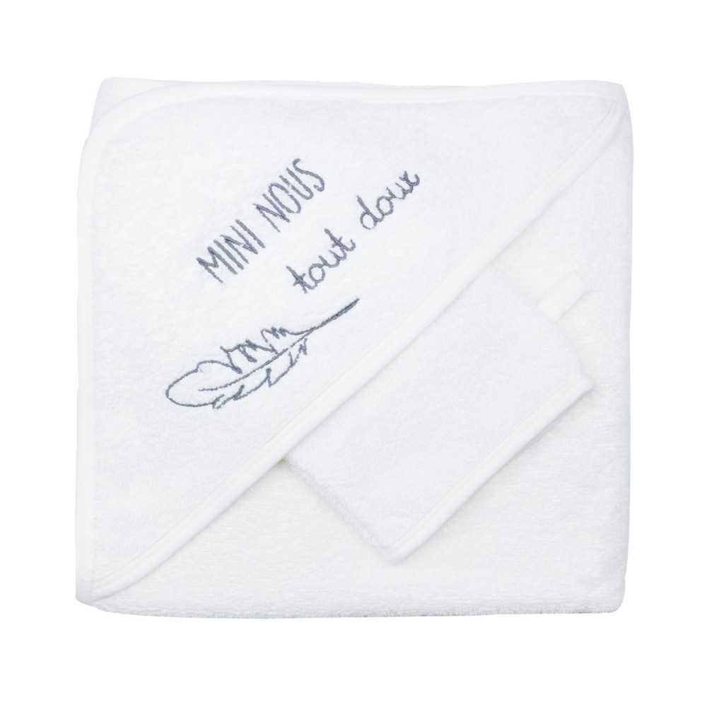 baby hooded towel mini us grey baby hooded towel mini us grey