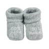 Baby gray booties 50% dad/50% mom Baby gray booties 50% dad/50% mom