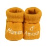 baby booties lovely mom mustard baby booties lovely mom mustard
