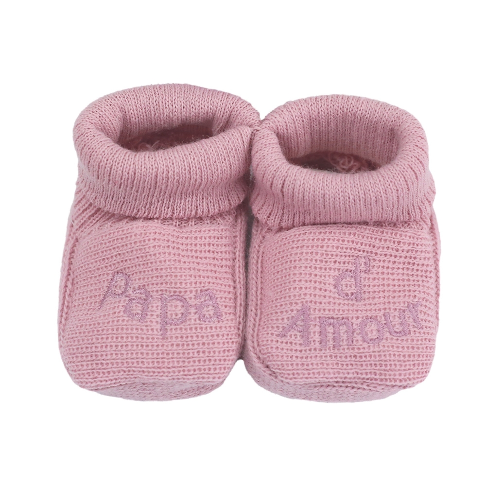 Babyschuhe Papa d'amour altrosa Babyschuhe Papa d'amour altrosa