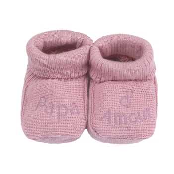 Babyschuhe Papa d'amour altrosa Babyschuhe Papa d'amour altrosa